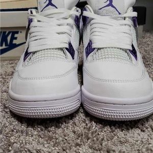 Metallic Purple Jordan 4